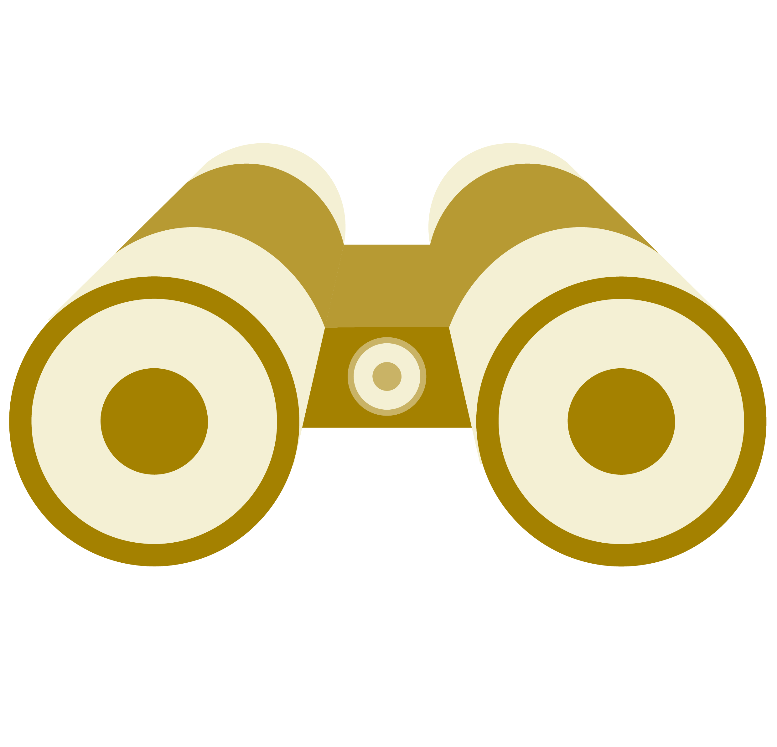 Illustration of binoculars