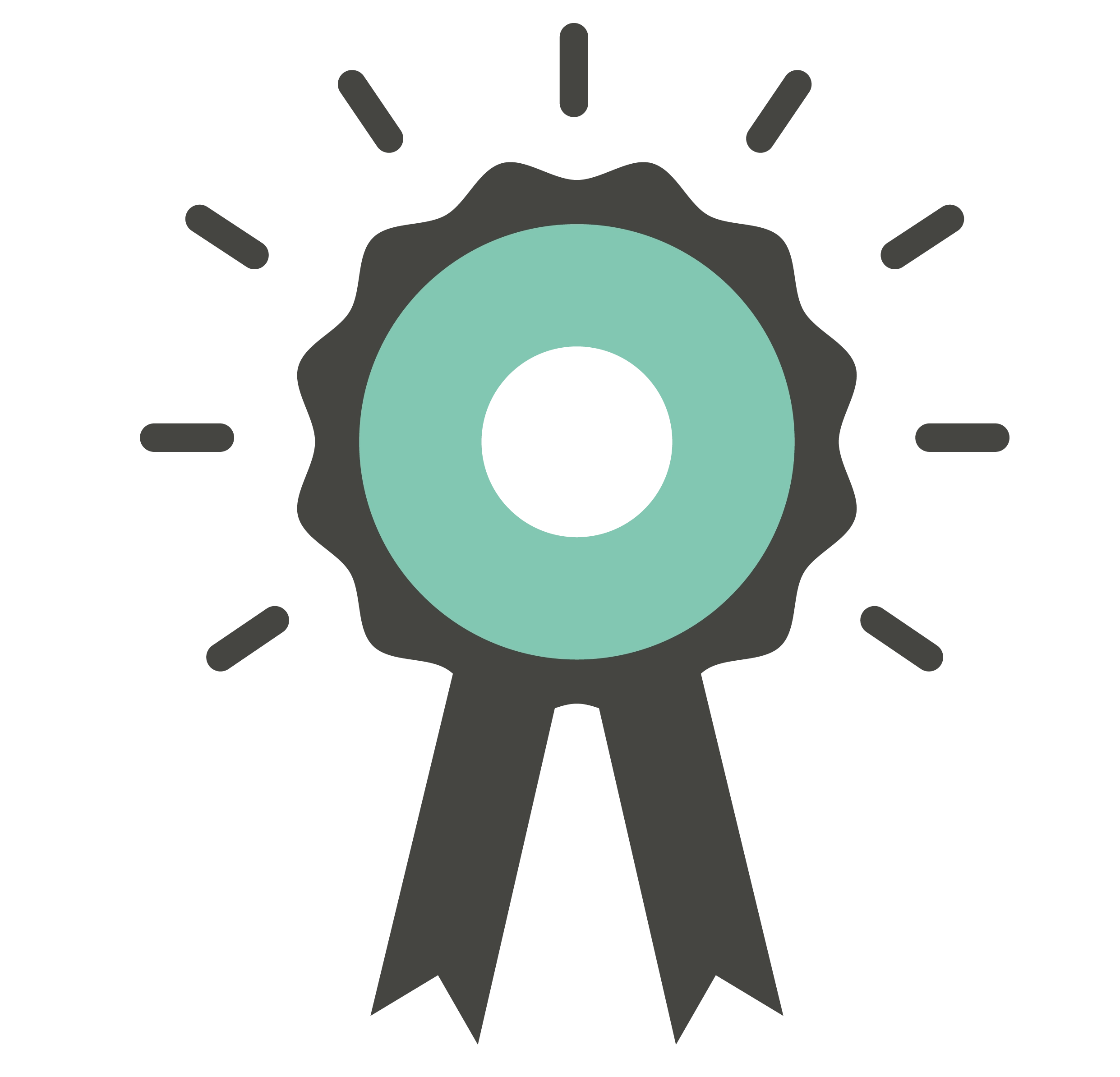 An award ribbon