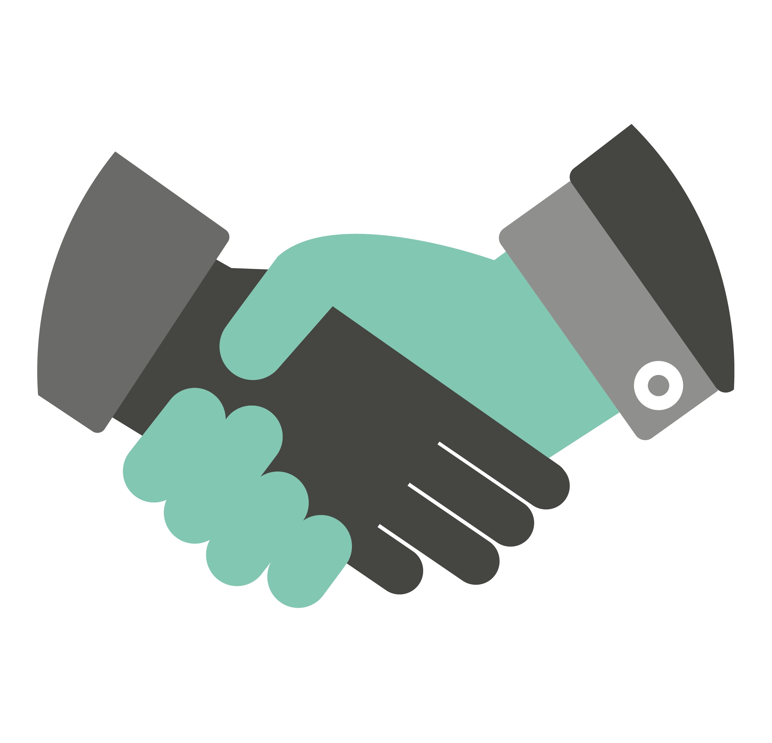 Illustration of a handshake