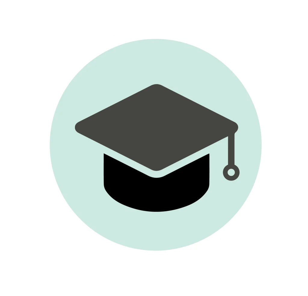 Icon of a graduation cap